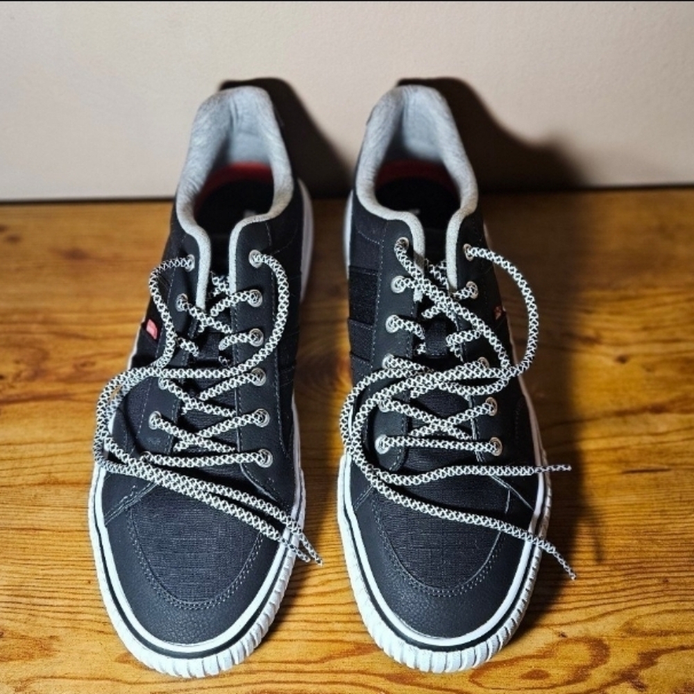 Levi's Black Turner Canvas Casual Shoes [11.5] NEW